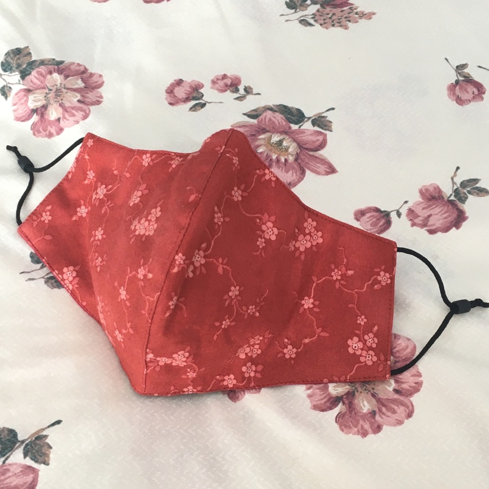 CHERRY blossom adjustable face mask (NEW!)